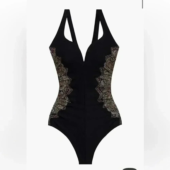Miraclesuit Other - NEW Miraclesuit Petal Pusher Temptress One Piece Swimsuit size 12